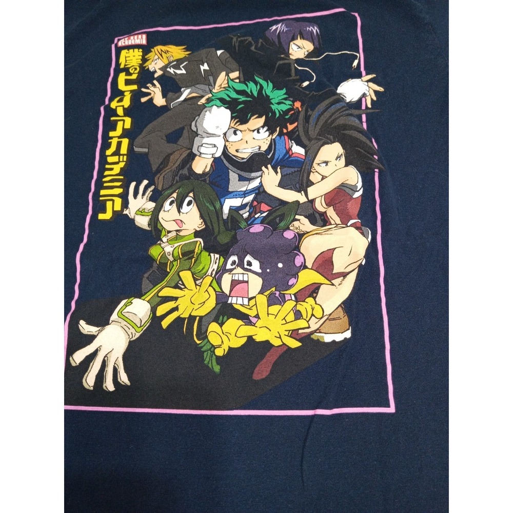 My Hero Academia T Shirt Mens Medium Blue Anime Graphic Funimation 2021 - Picture 3 of 8